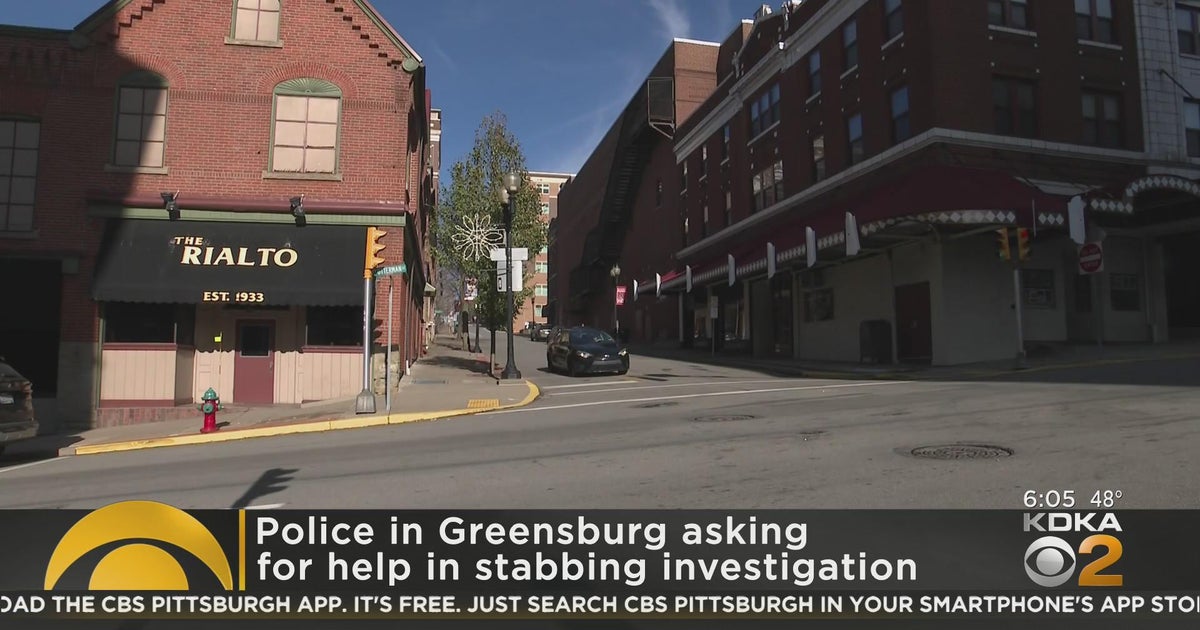 Police in Greensburg asking for help in stabbing investigation CBS