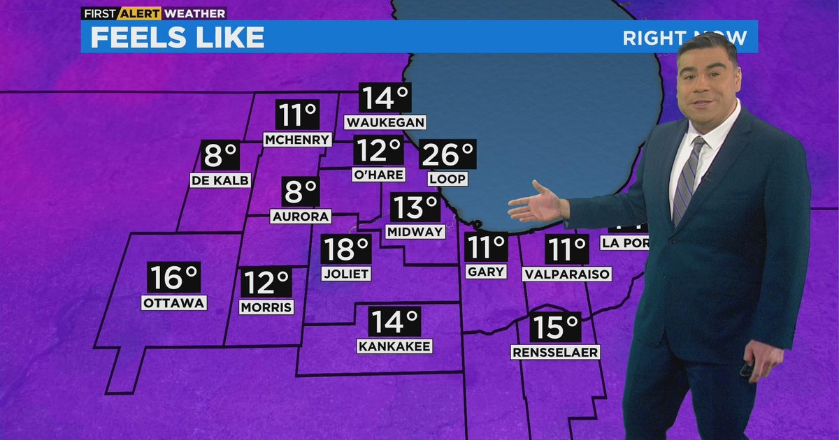 Chicago First Alert Weather: Wind chill makes it feel cold - CBS Chicago