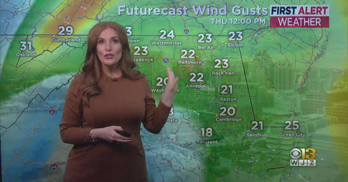 Meteorologist Meg McNamara has your Wednesday afternoon forecast - CBS ...