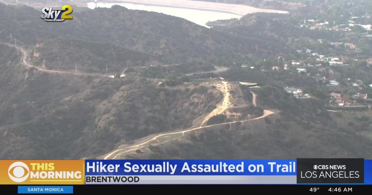LAPD seeks Mulholland Drive hiking trail sexual assault suspect - CBS