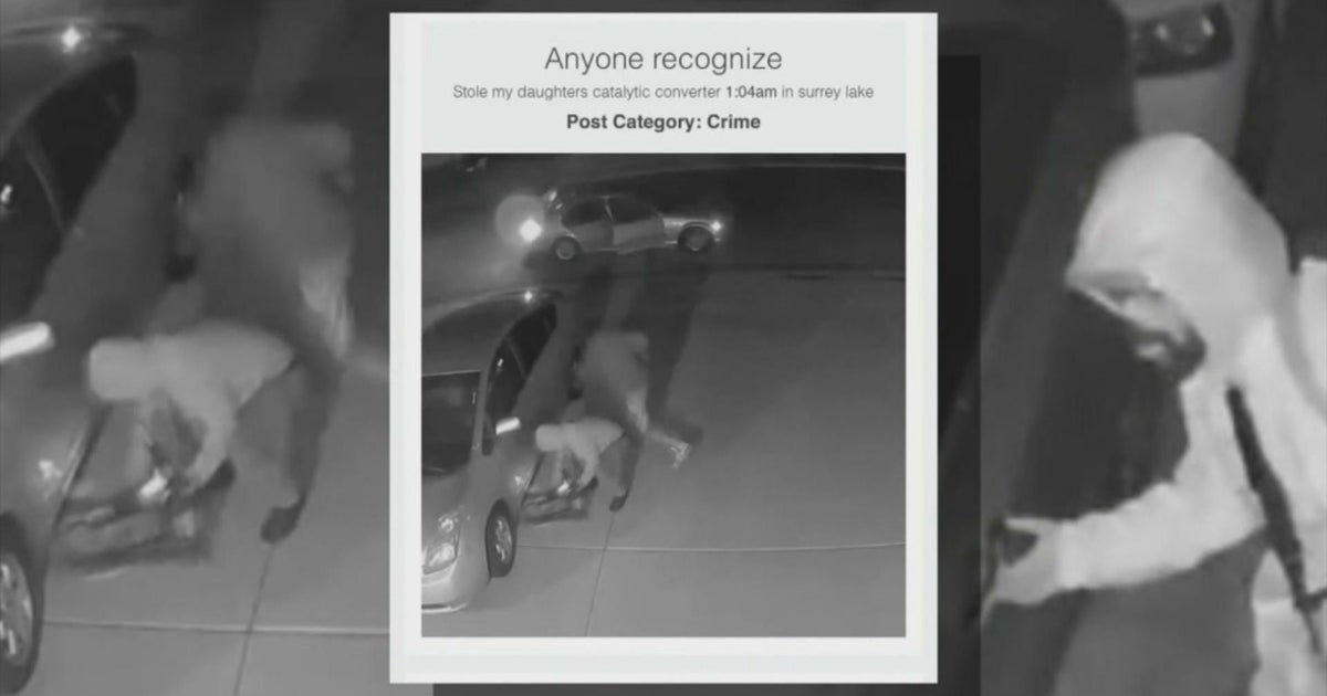 Catalytic converter thefts rising in Washington Twp police CBS
