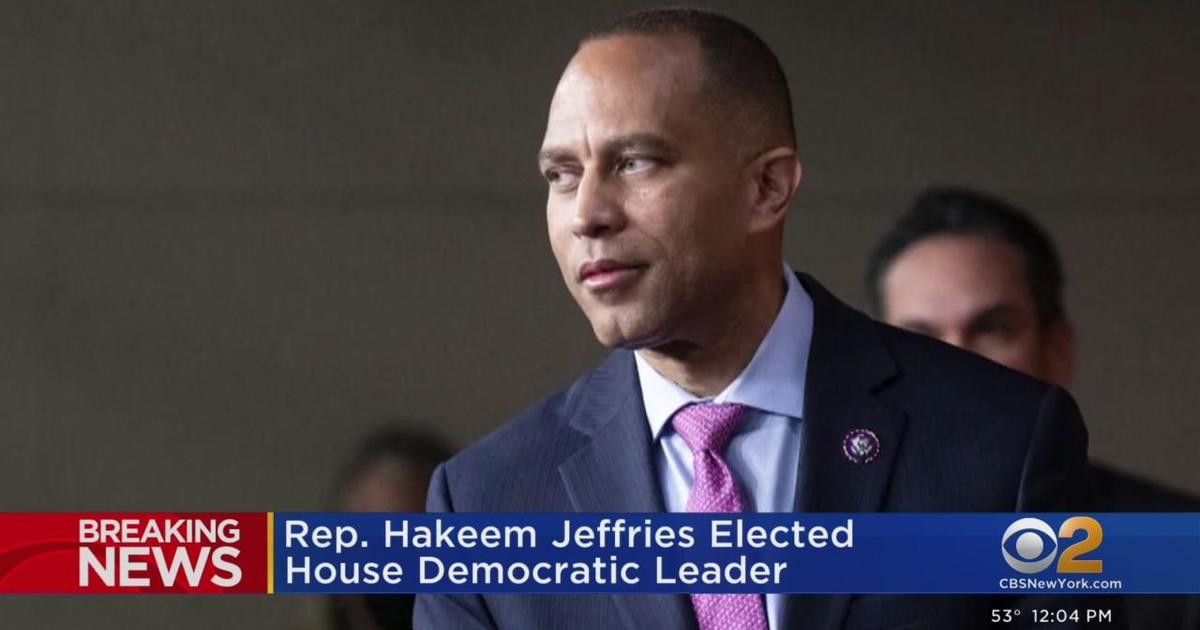 Rep. Hakeem Jeffries elected as leader of House Democrats - CBS New York