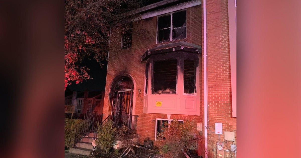 Woman in critical condition after townhome fire in Anne Arundel County