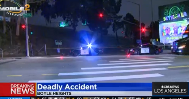Pedestrian killed on I-5 on-ramp in Boyle Heights - CBS Los Angeles