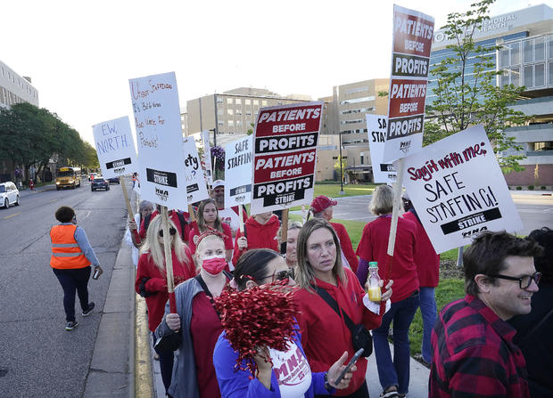 Twin Cities nurses go on strike 