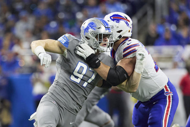 Lions Defensive Lineman Aidan Hutchinson Named NFL's Rookie of the