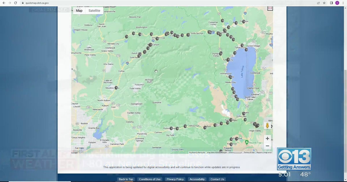 Sierra communities take in heavy dumping of snow