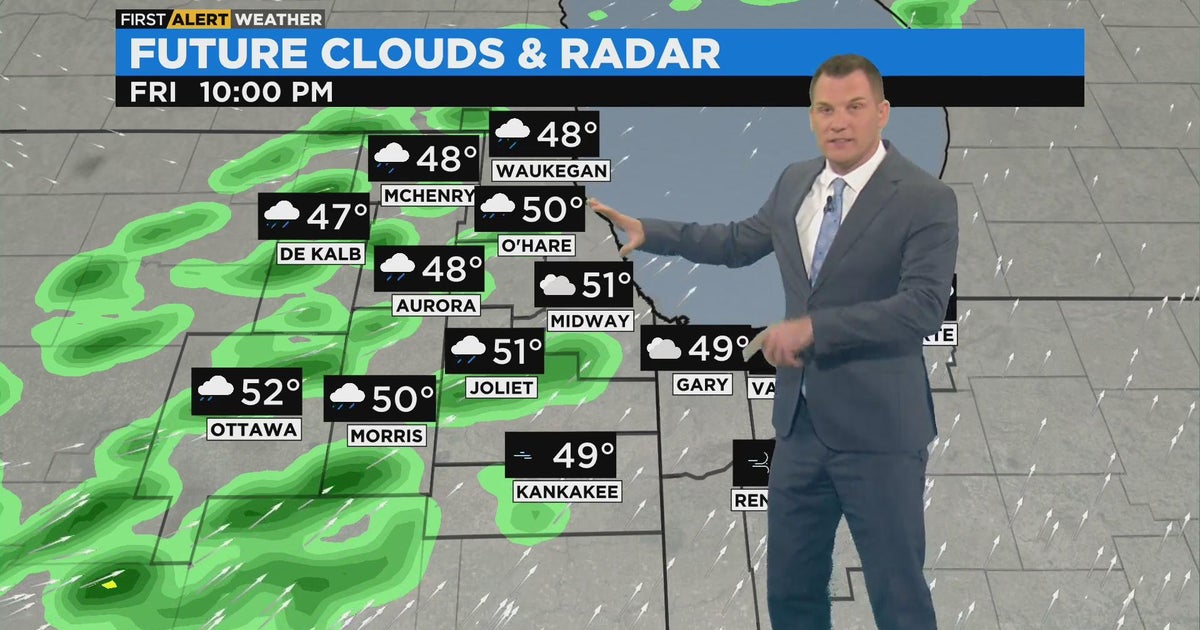 Chicago First Alert Weather: Temperatures climbing to the 50s - CBS Chicago