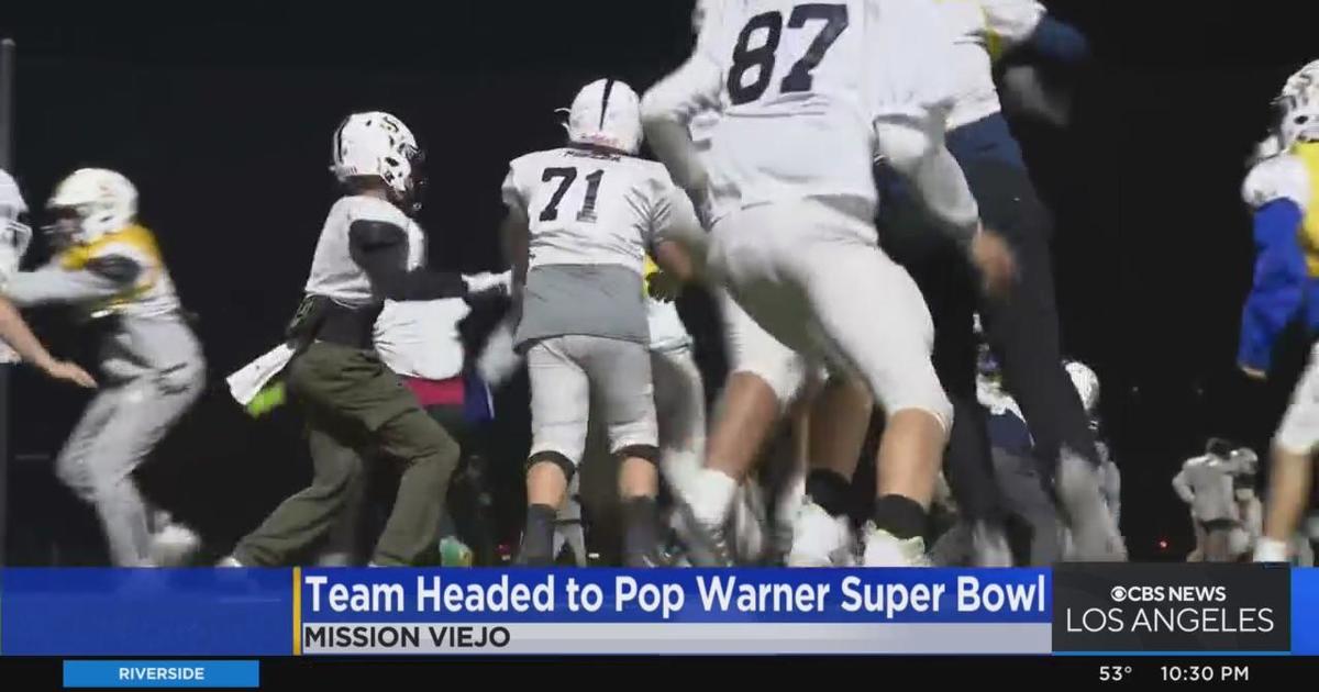 Orange County team headed to Pop Warner Super Bowl CBS Los Angeles