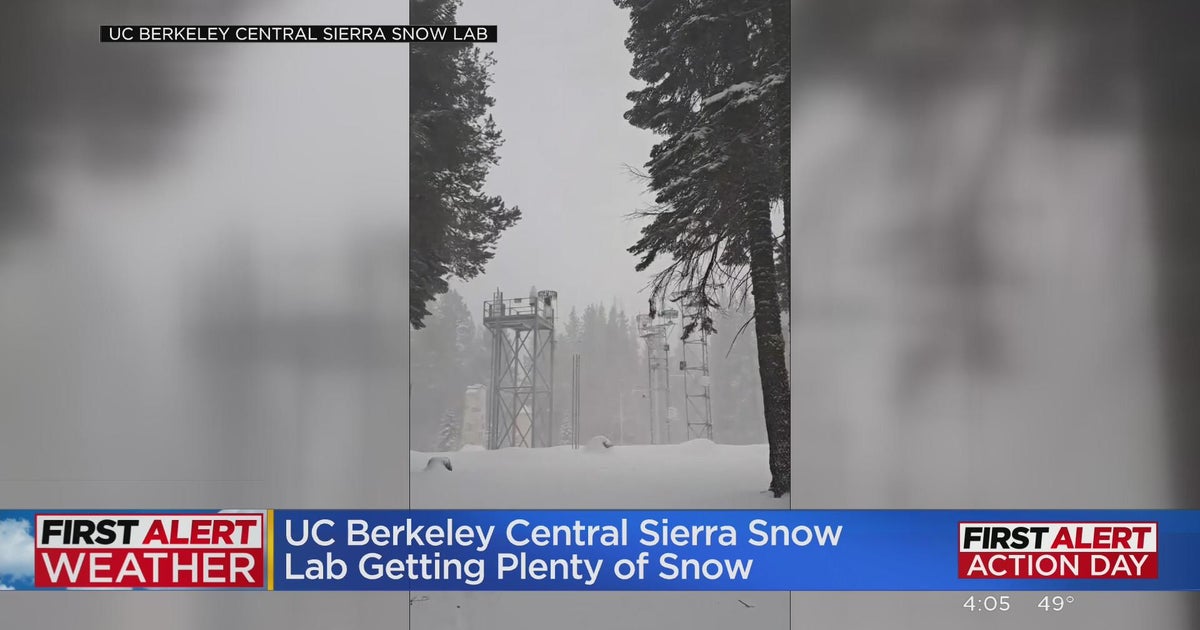 First Alert Weather: UC Berkeley Central Sierra Snow Lab getting plenty of snow