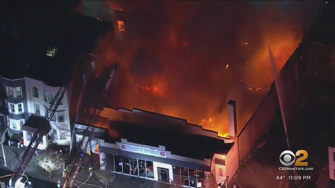 Six firefighters injured, six families displaced in Jersey City