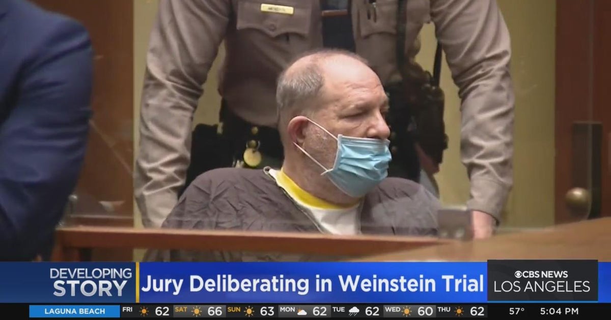 Jury begins deliberation in Harvey Weinstein rape trial - CBS Los Angeles