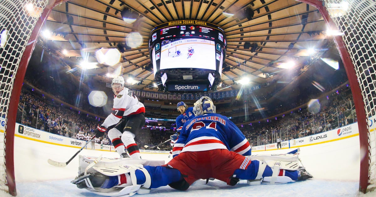 Tkachuk Scores 2 Late As Senators Beat Rangers In OT - CBS New York