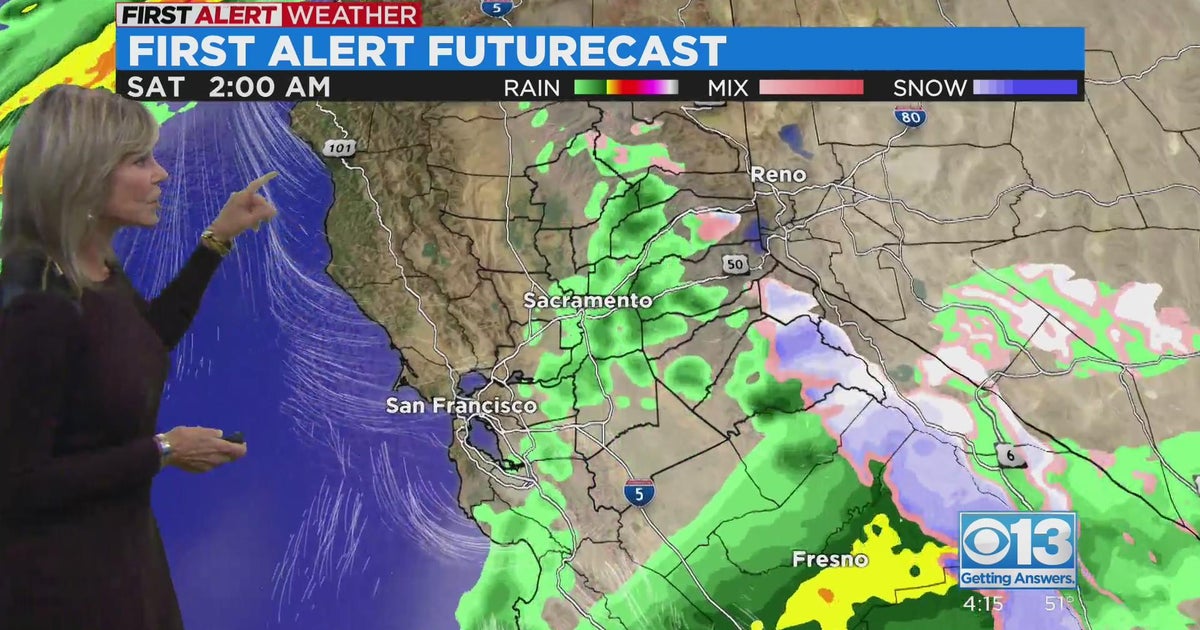 First Alert Forecast - Storm moves into Sacramento region early Saturday morning