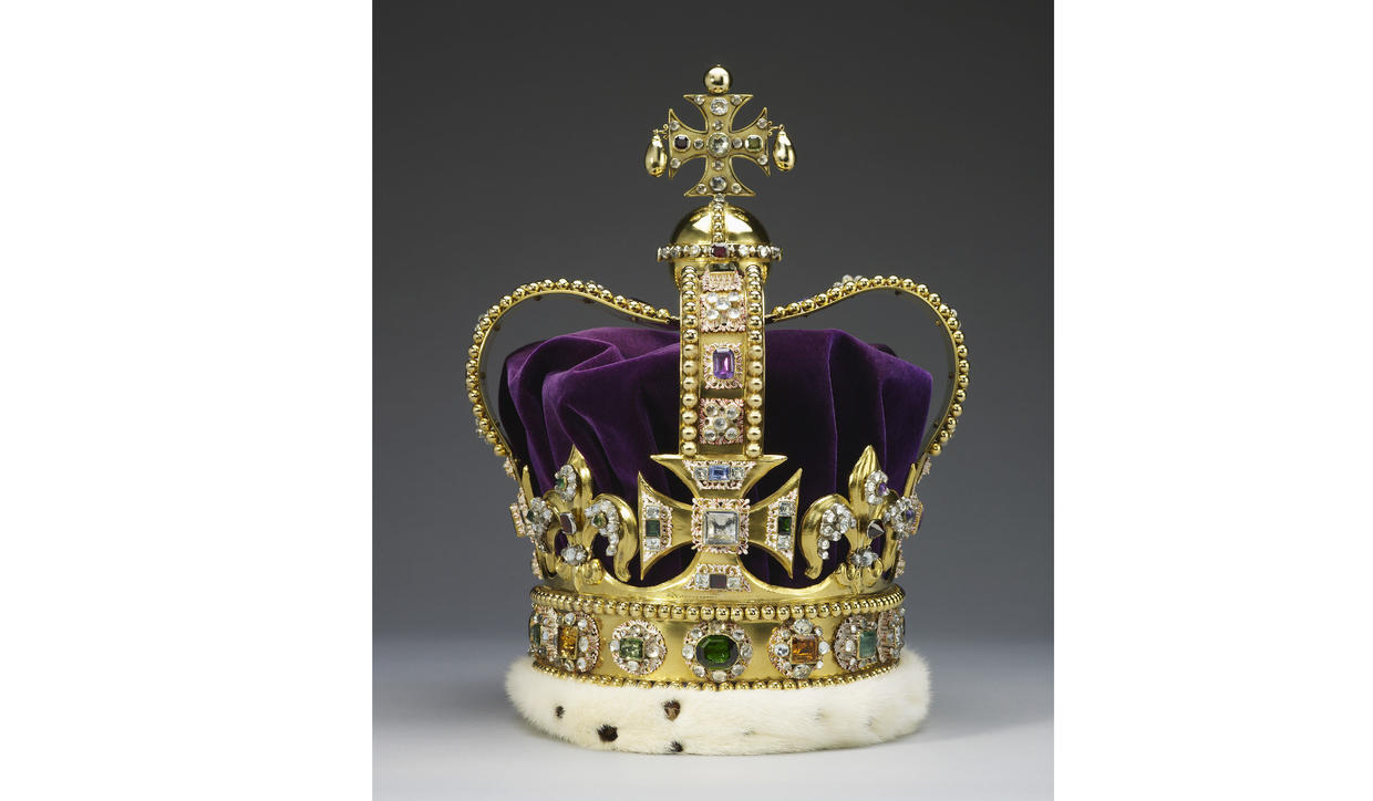 St. Edward's Crown Moved From Tower Of London For King Charles ...