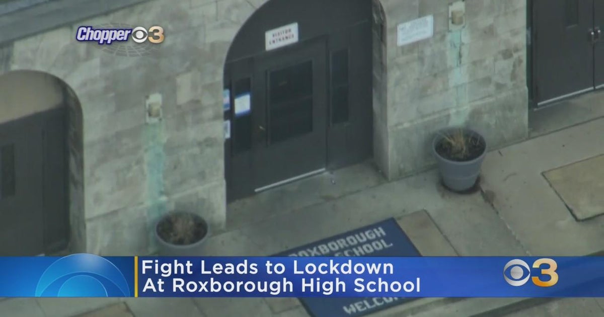 Fight leads to lockdown at Roxborough High School CBS Philadelphia