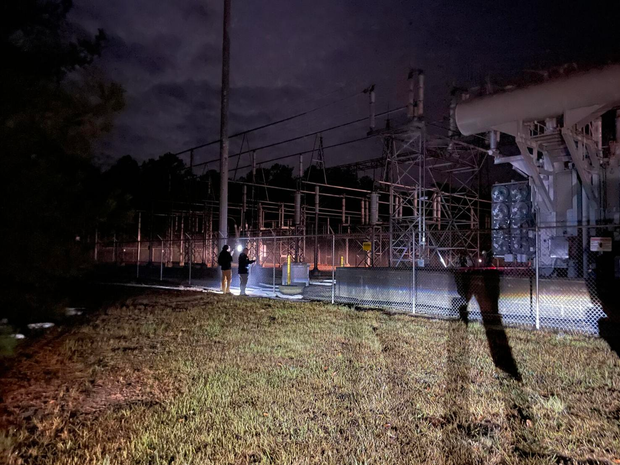 Moore County Power Station Outage