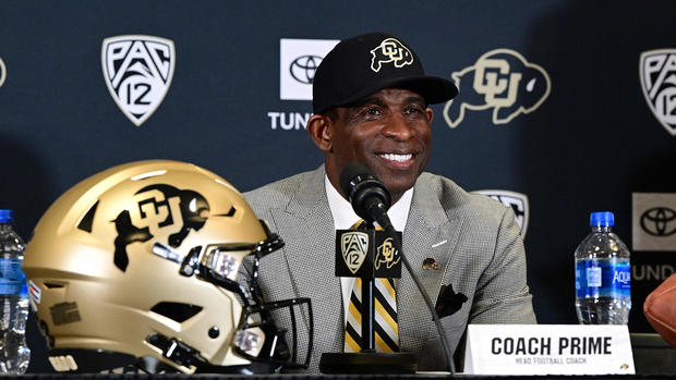 Deion Coach Prime Sanders named head football coach at University of Colorado, Boulder. 