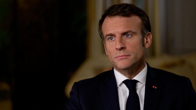 French President Emmanuel Macron says trade concerns are "fixable"