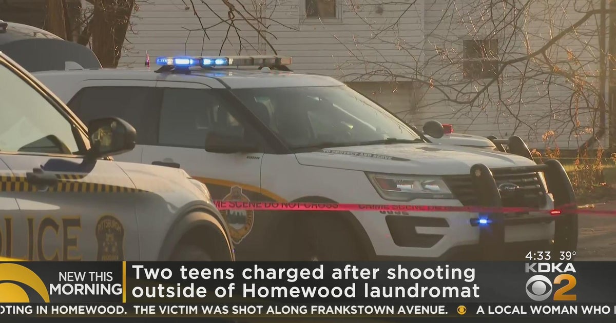 Two teens charged after shooting outside Homewood laundromat - CBS ...
