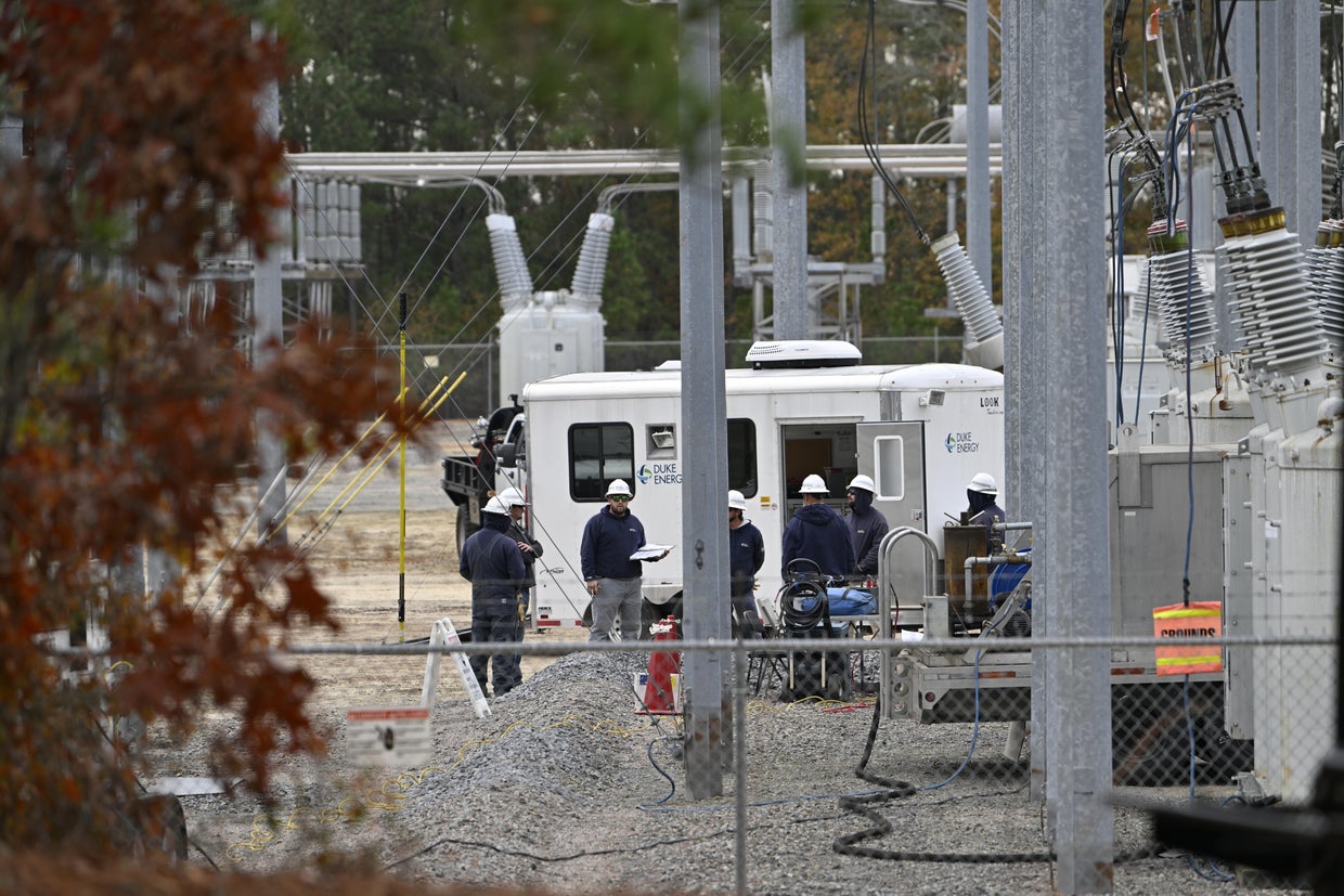 Power outage in North Carolina's Carthage 