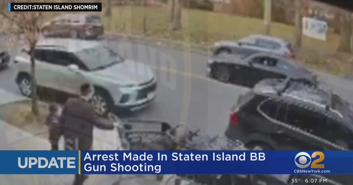 Arrest made in Staten Island BB gun shooting CBS New York