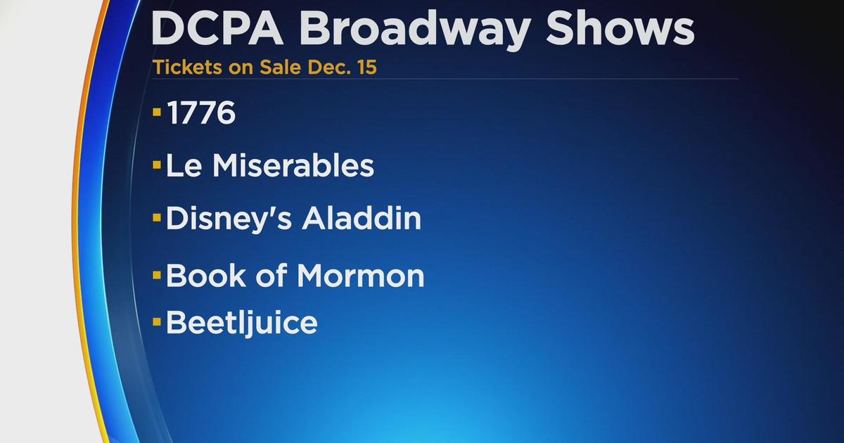 DCPA reveals latest Broadway shows for month of December CBS Colorado