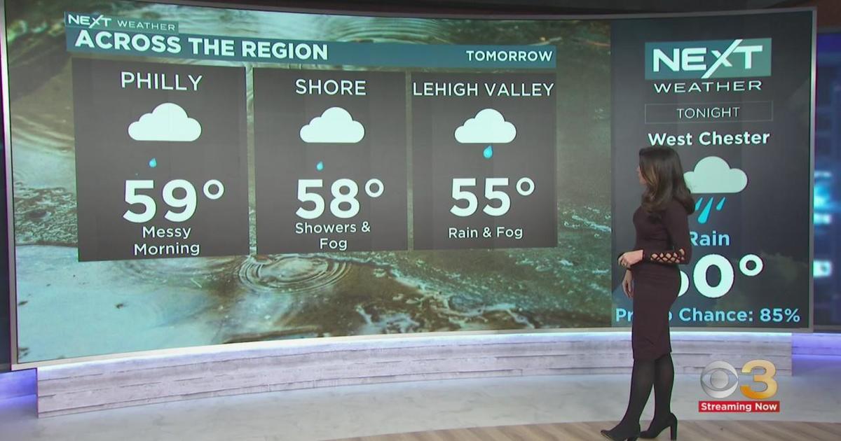 NEXT Weather: Messy morning - CBS Philadelphia
