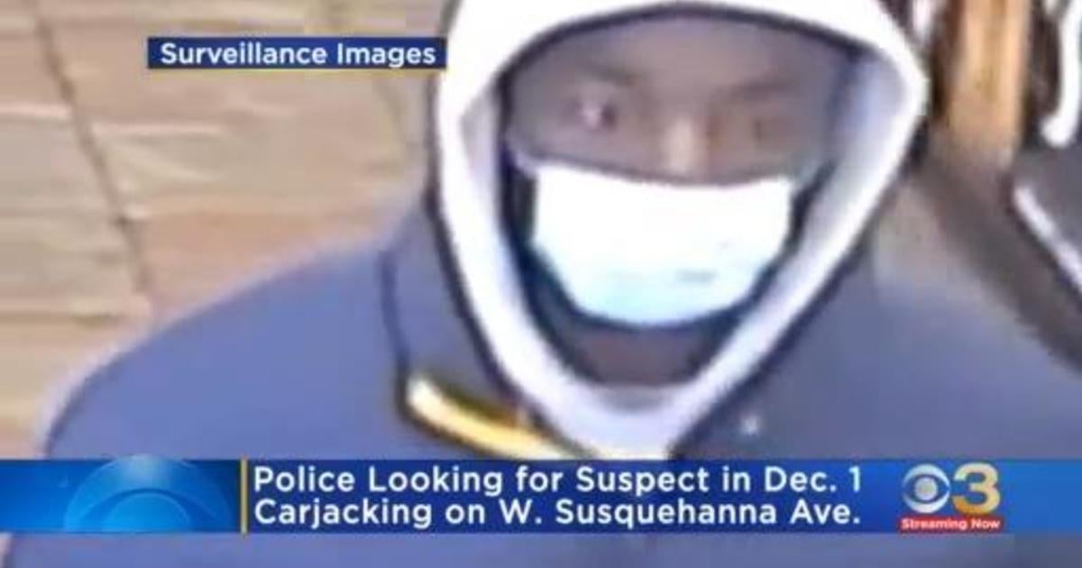 Police Searching For Suspect Wanted In North Philly Carjacking Cbs