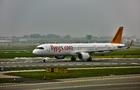Pegasus Airlines Airplanes At Amsterdam Airport Schiphol 