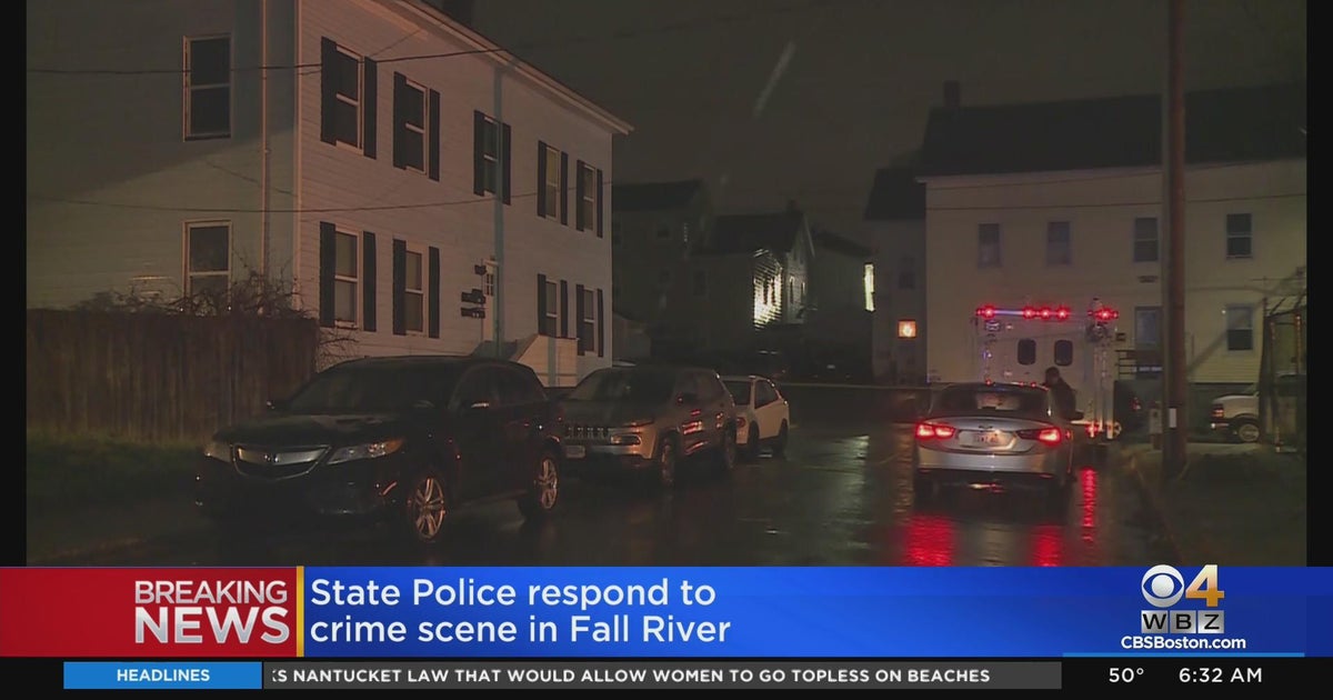 Large crime scene established in Fall River CBS Boston