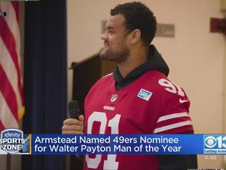 DL Arik Armstead Named 49ers Nominee for Walter Payton NFL Man of the Year  Presented by Nationwide