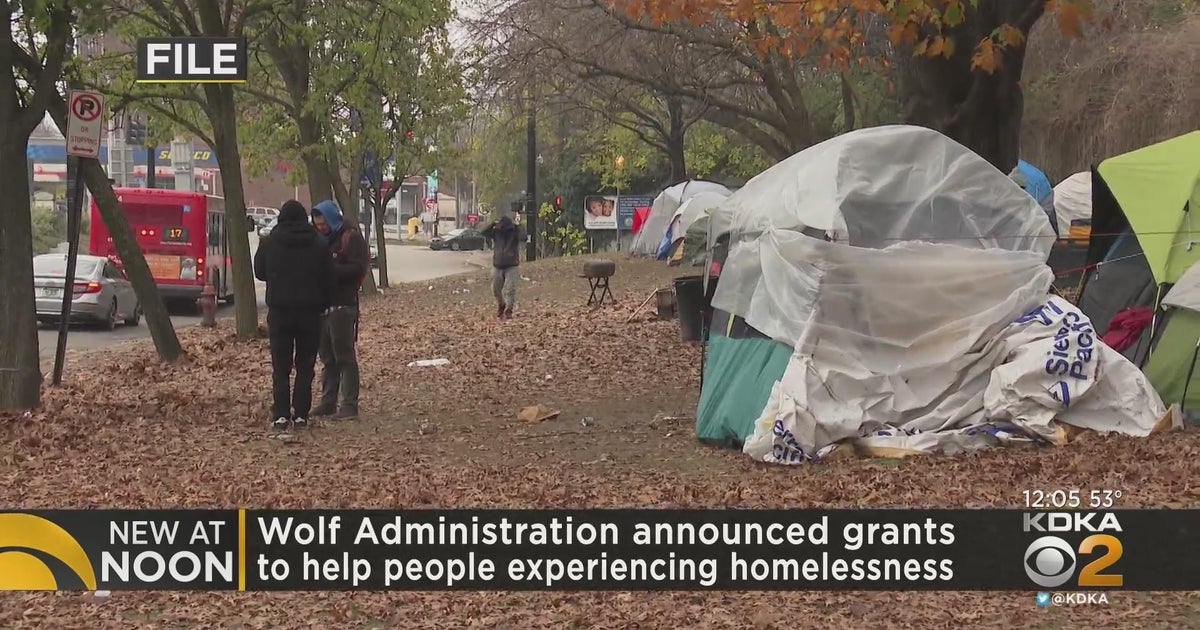 Wolf administration announces grants to help people experiencing homelessness CBS Pittsburgh