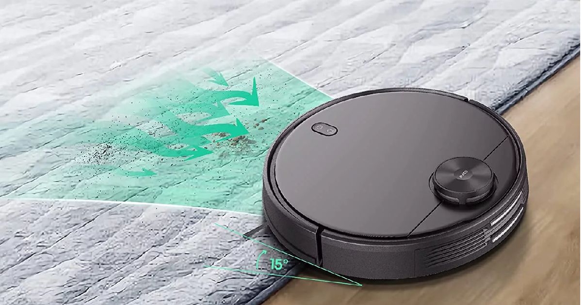 Get this Wyze robot vacuum with room mapping for only 149 at Walmart