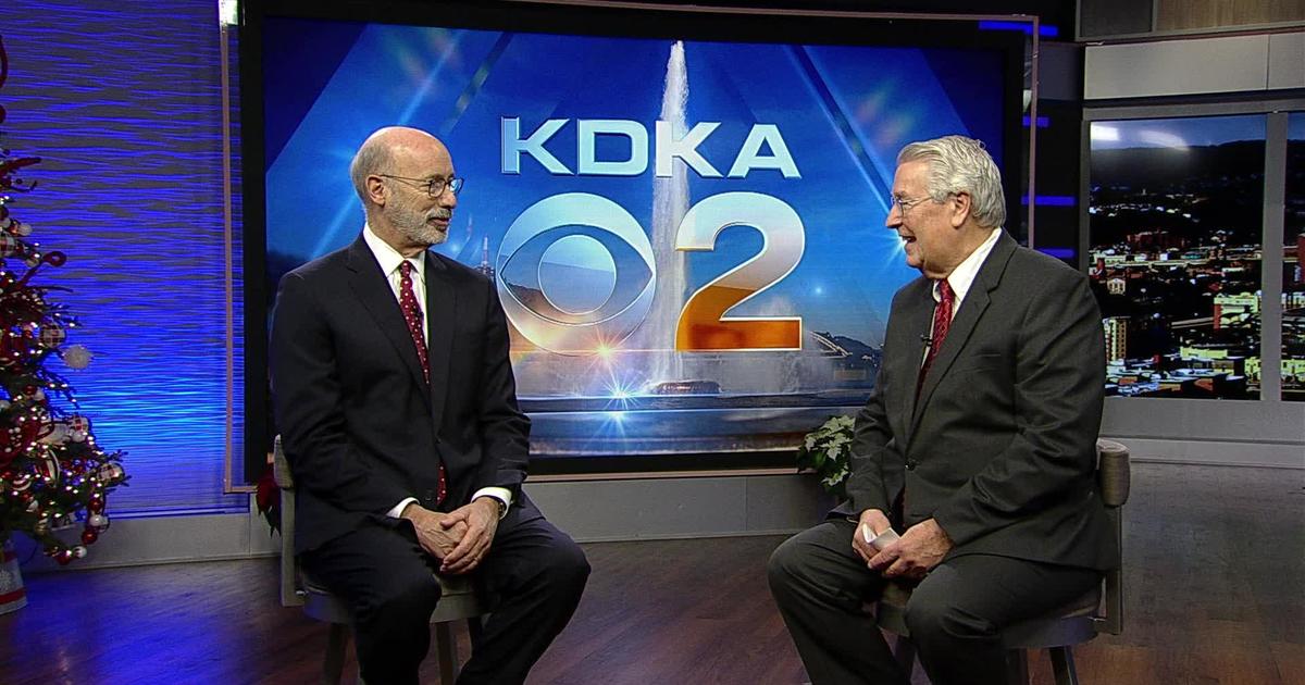 Jon Delano With Governor Wolf Pt. 1 CBS Pittsburgh