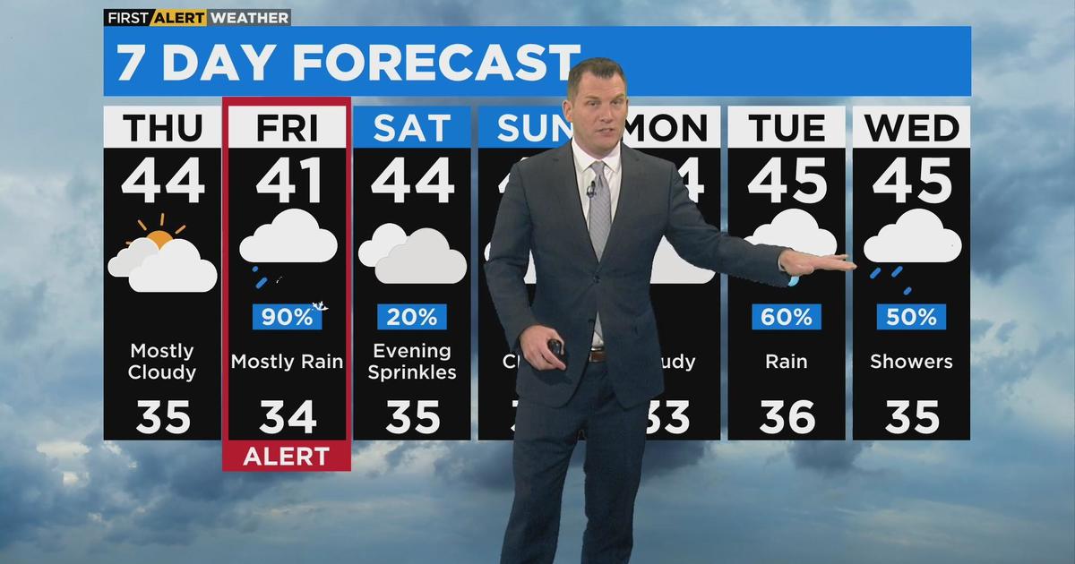 First Alert Weather: Clouds, Rain Returns - CBS Chicago