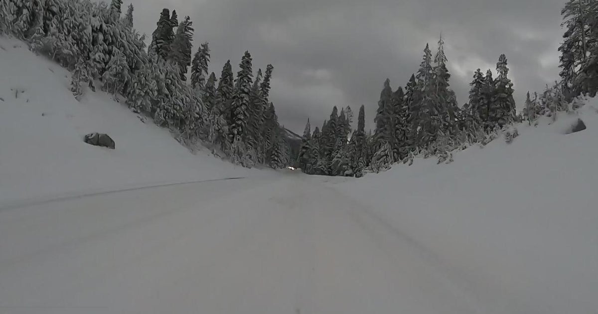 Latest winter storm to dump up to 4 feet of snow on Sierra - CBS San ...