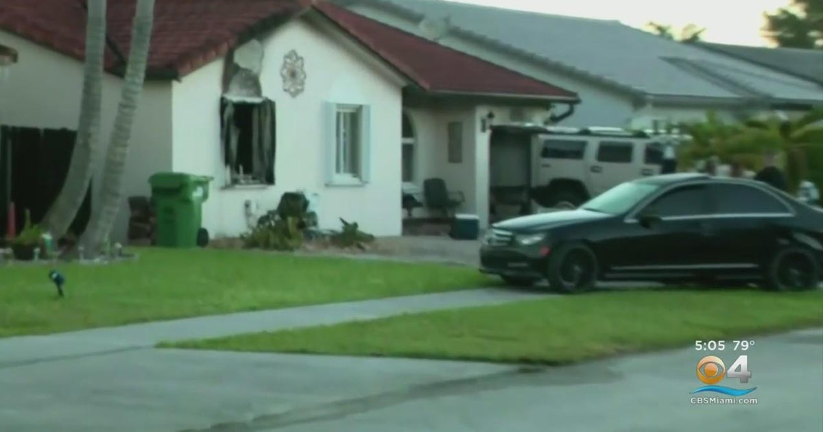 Relatives secure after fireplace erupts in their SW Miami-Dade dwelling