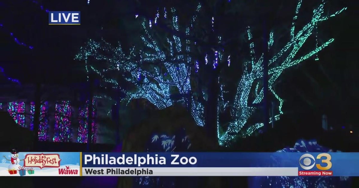 CBS3 HolidayFest Philadelphia Zoo CBS Philadelphia