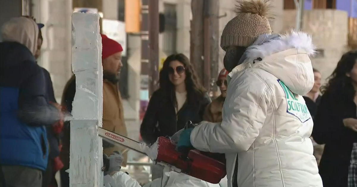 Icy weekend at Fishtown Freeze and Winter Wonderland Festival CBS