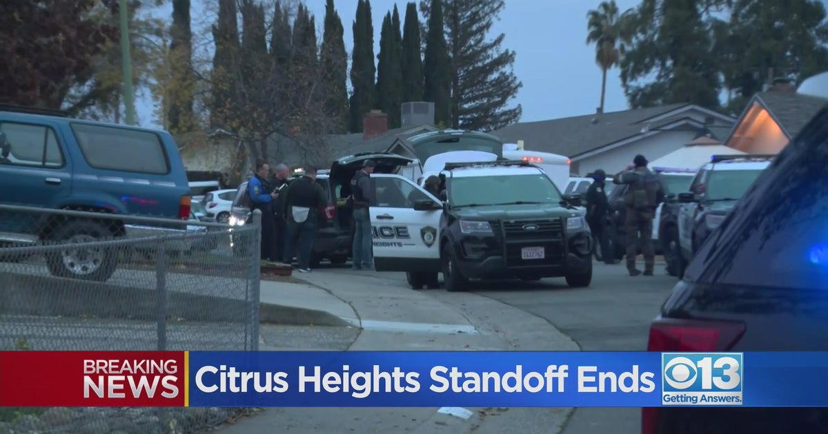 Citrus Heights standoff ends with peaceful surrender
