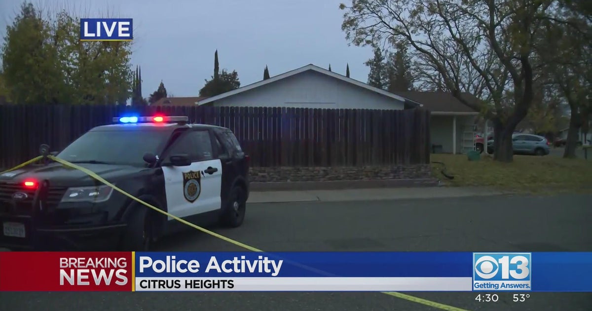 Heavy police presence descends on Citrus Heights neighborhood