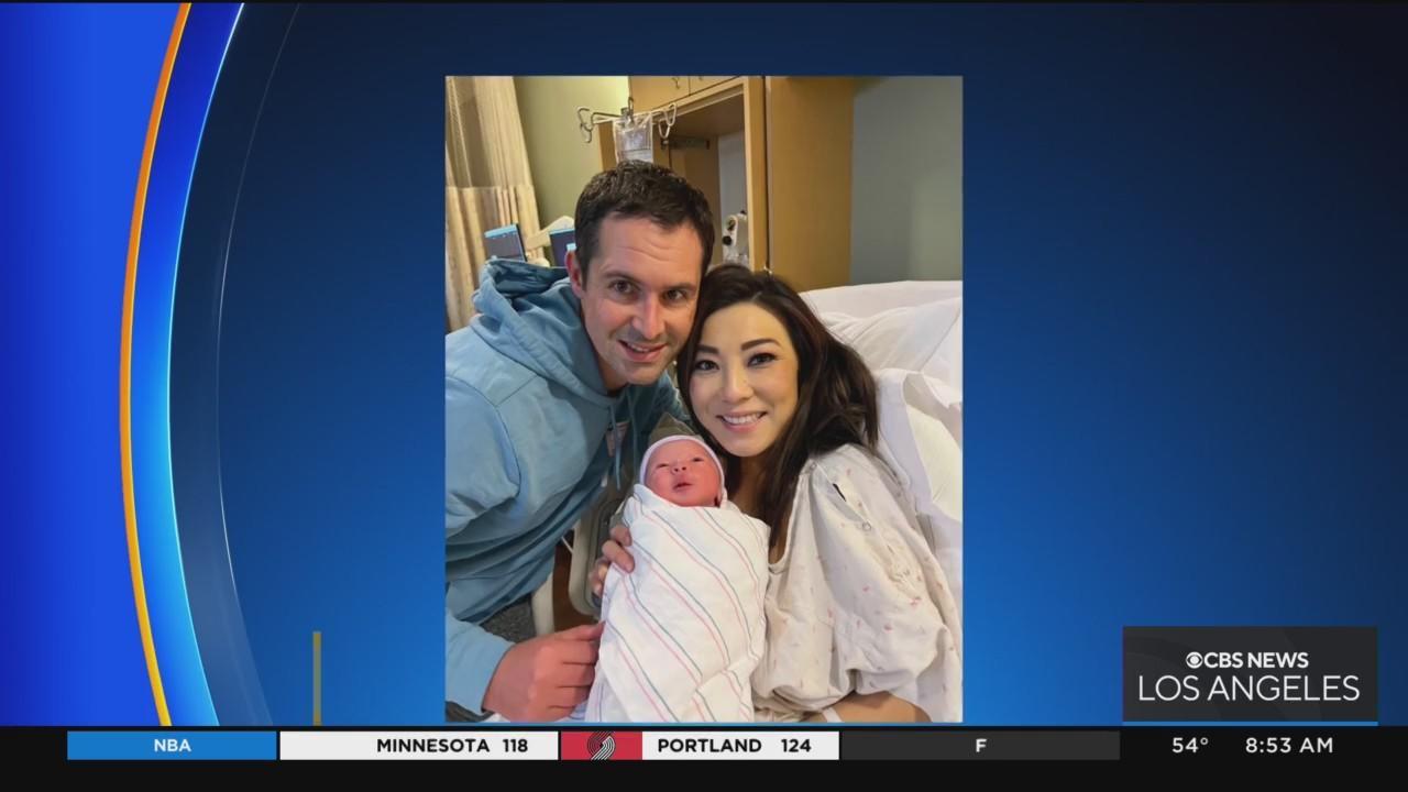 CBS2 Meteorologist Amber Lee gives birth, welcomes baby boy - CBS Los  Angeles