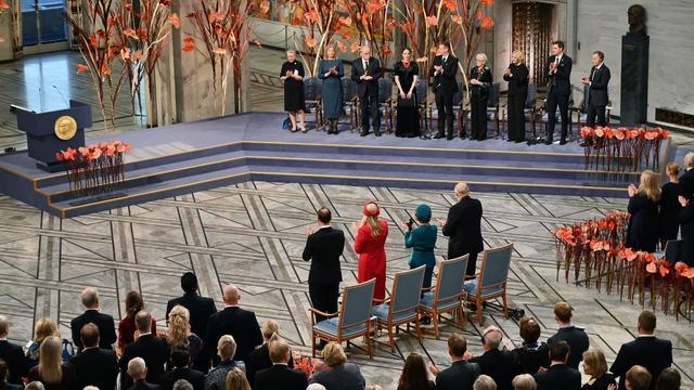 Norway Nobel Peace Prize winners ceremony 