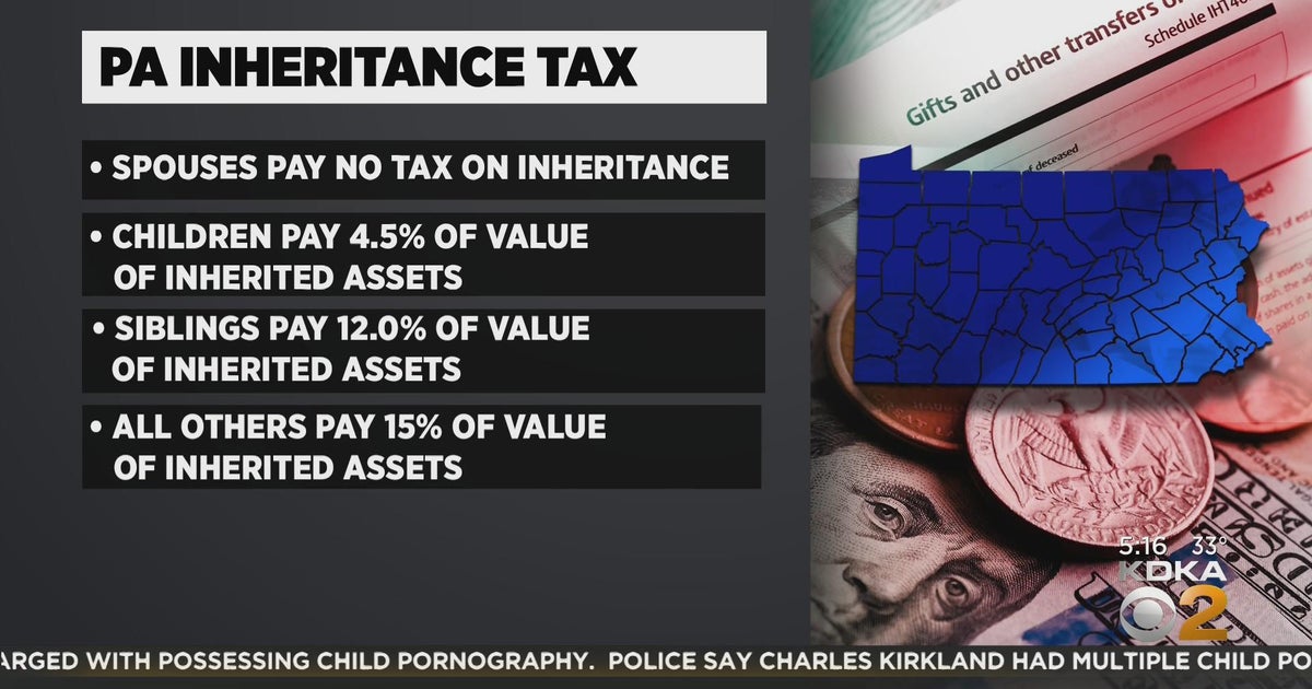 What is Pennsylvania's inheritance tax? CBS Pittsburgh