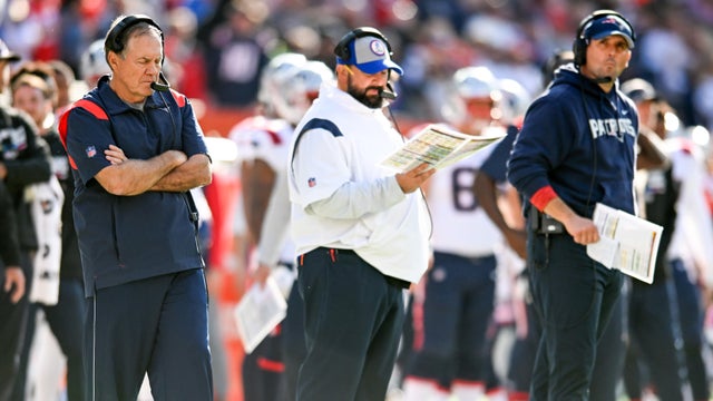 Bill Belichick, Matt Patricia, Joe Judge 