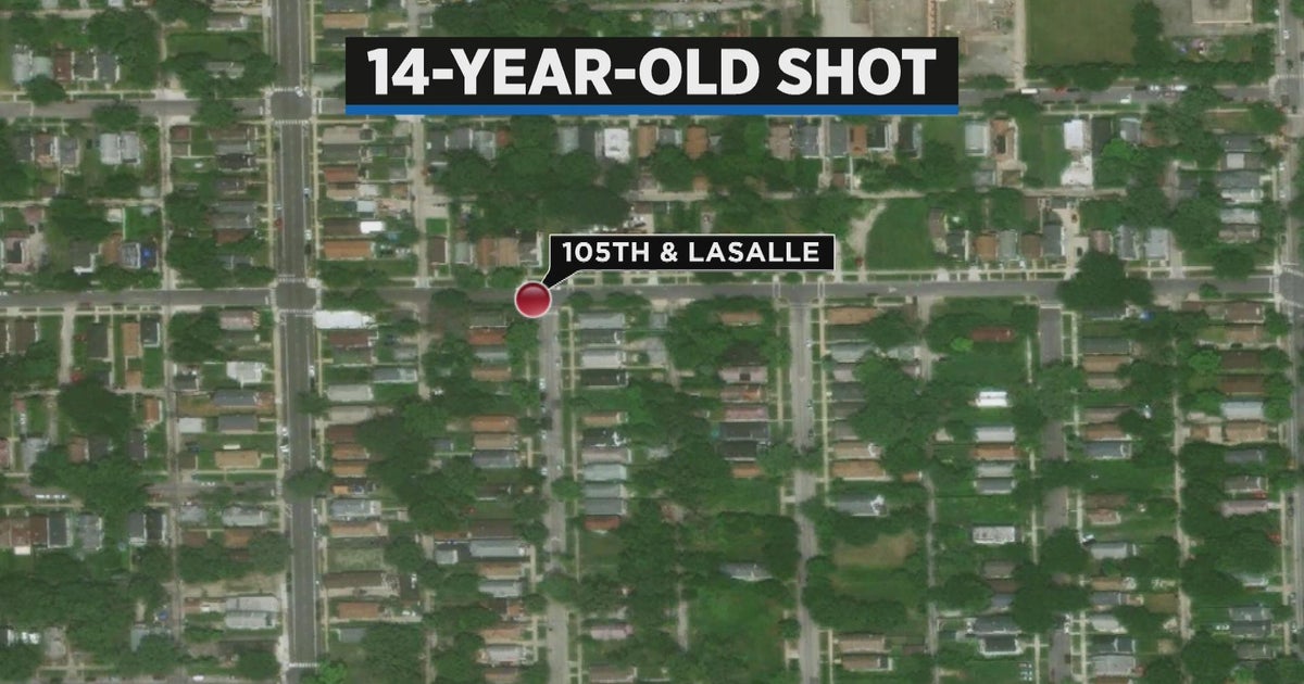 Boy, 14, grazed in leg by bullet in Roseland - CBS Chicago