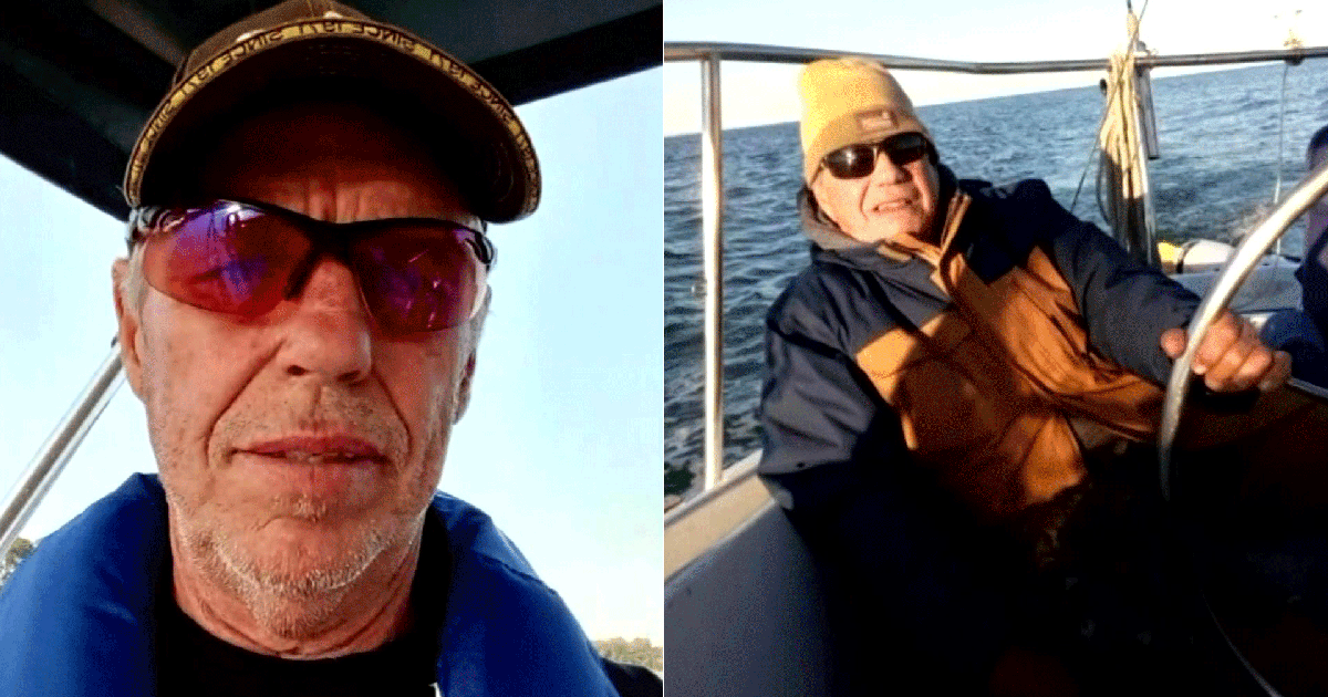 Rescued sailors explain ordeal, no gas, no mast, no drinking water
