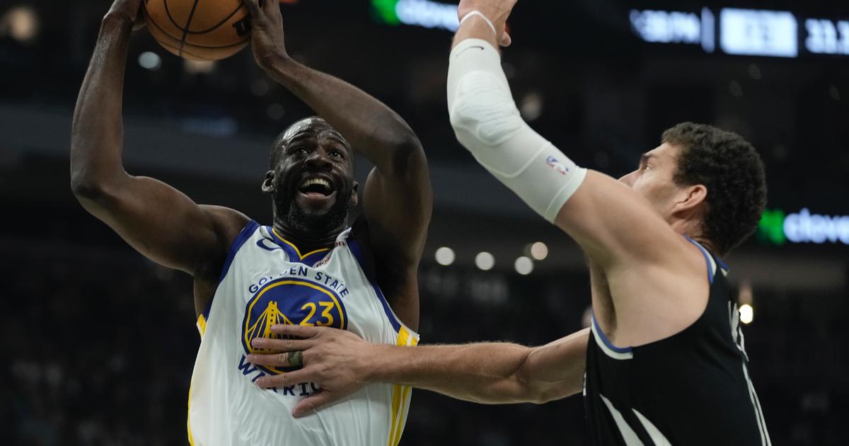 Draymond Green, star for the Warriors, claims a supporter near the court threatened to kill him