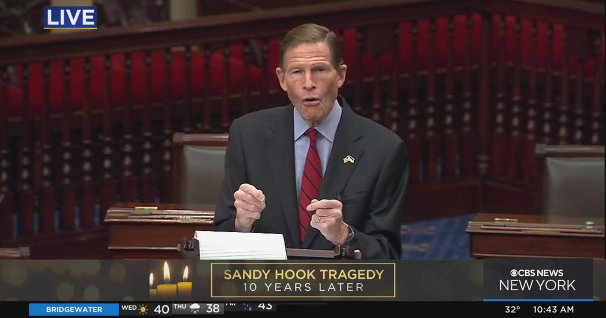 Connecticut Senators Call For Action 10 Years After Sandy Hook - CBS ...